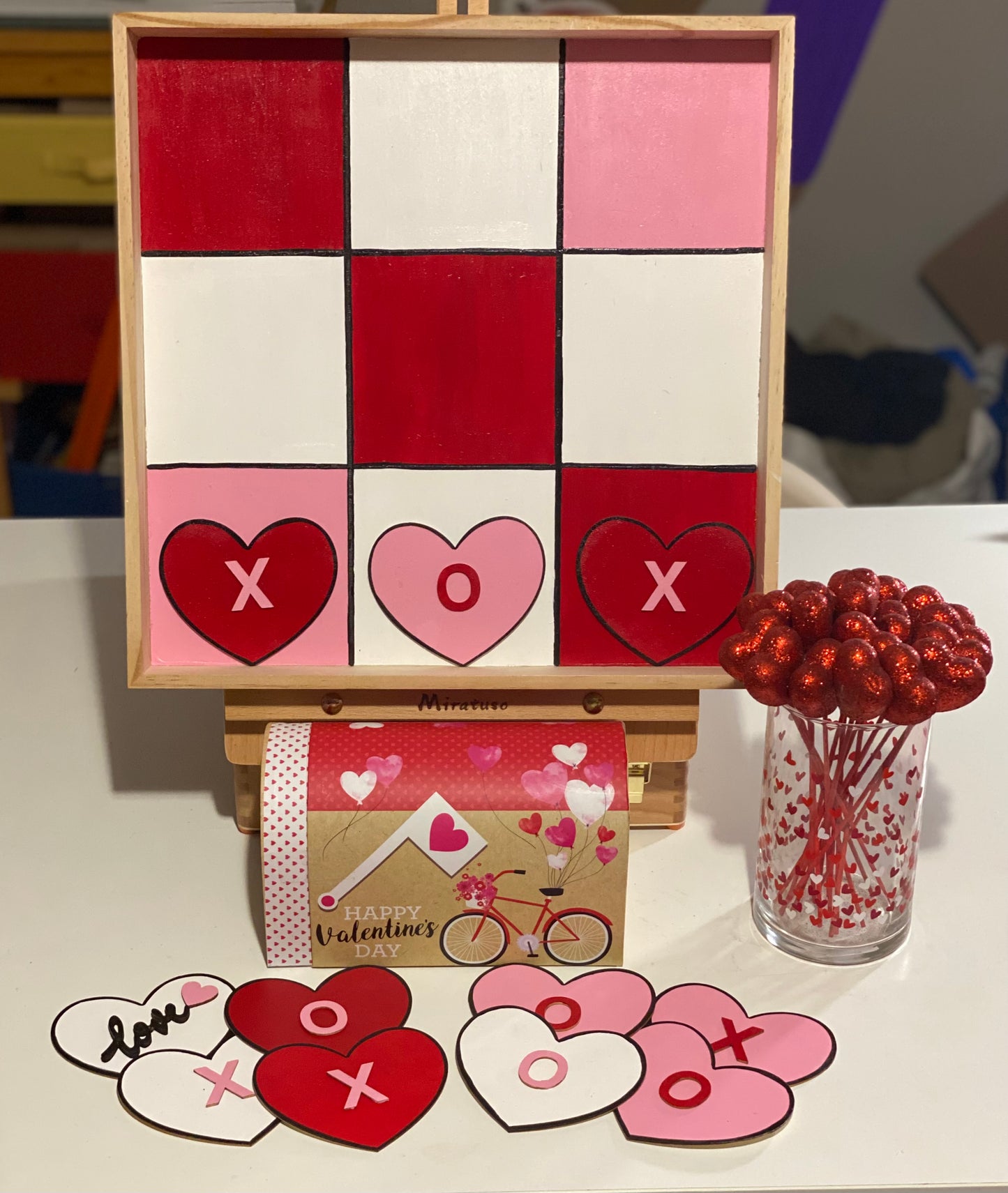 Tic-tac-toe Valentine Game