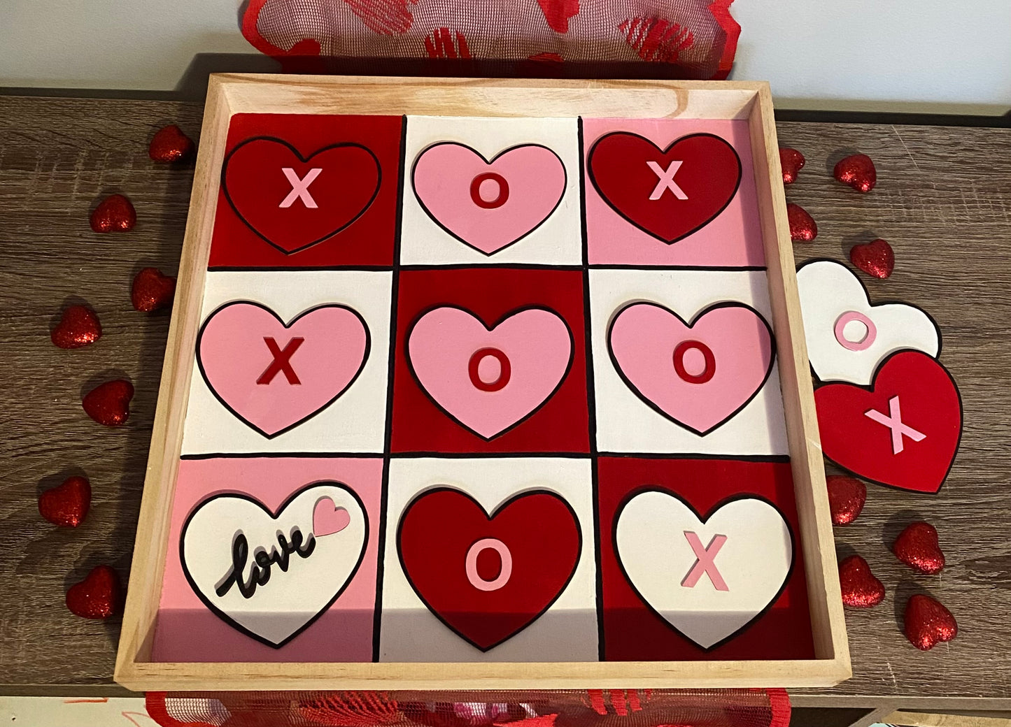 Tic-tac-toe Valentine Game